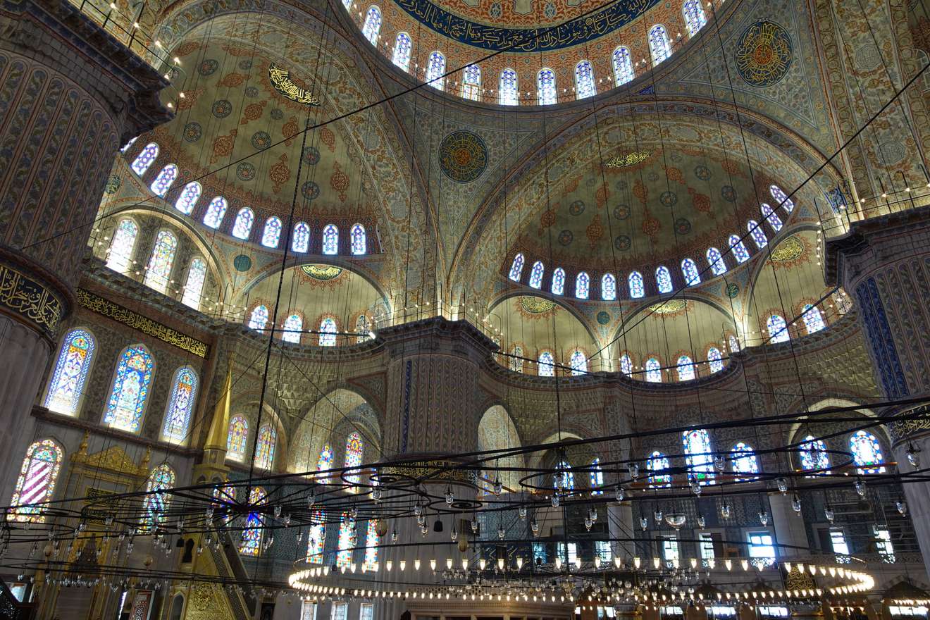 Sultanahmed Moschee innen