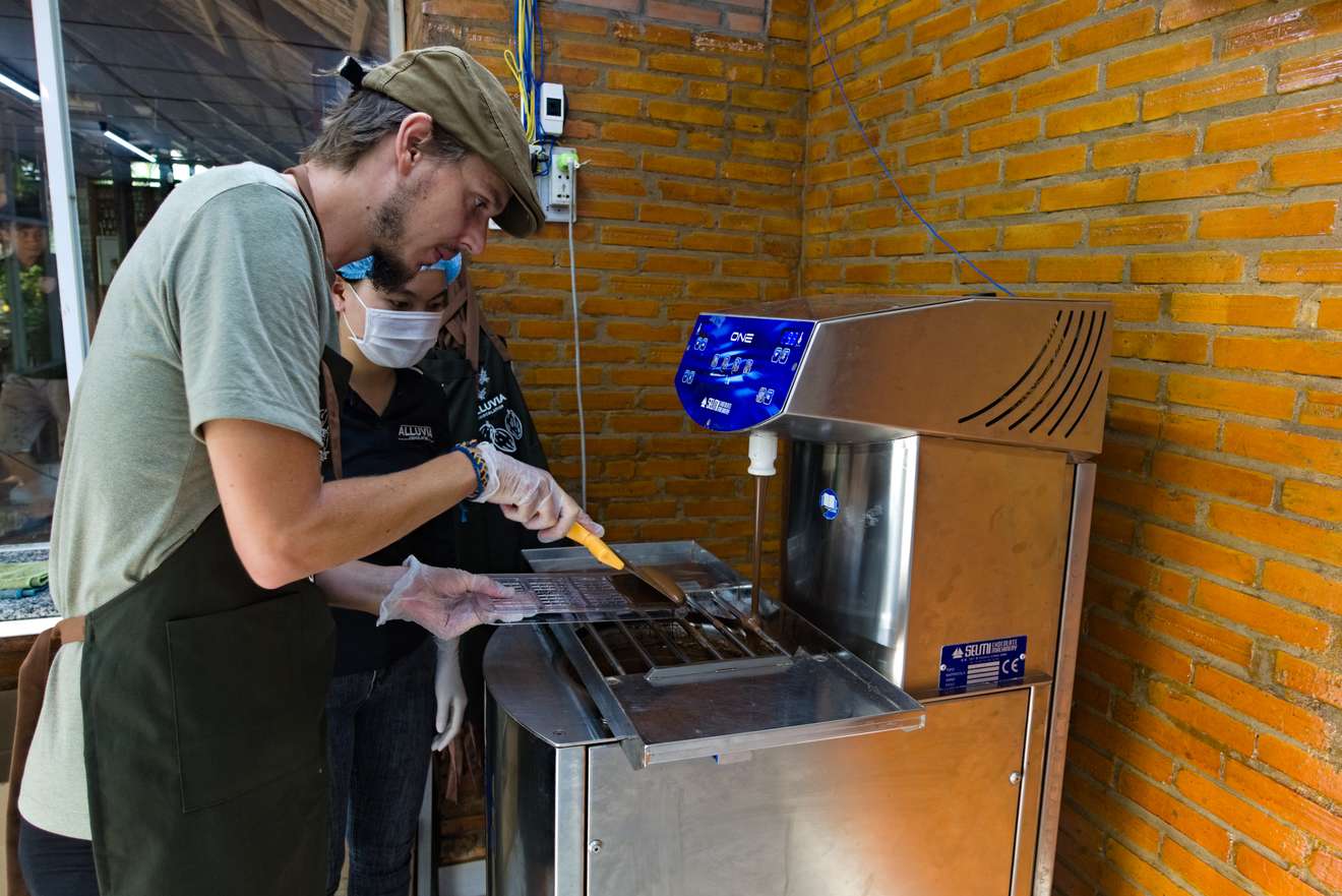 Schoko-Tafel machen